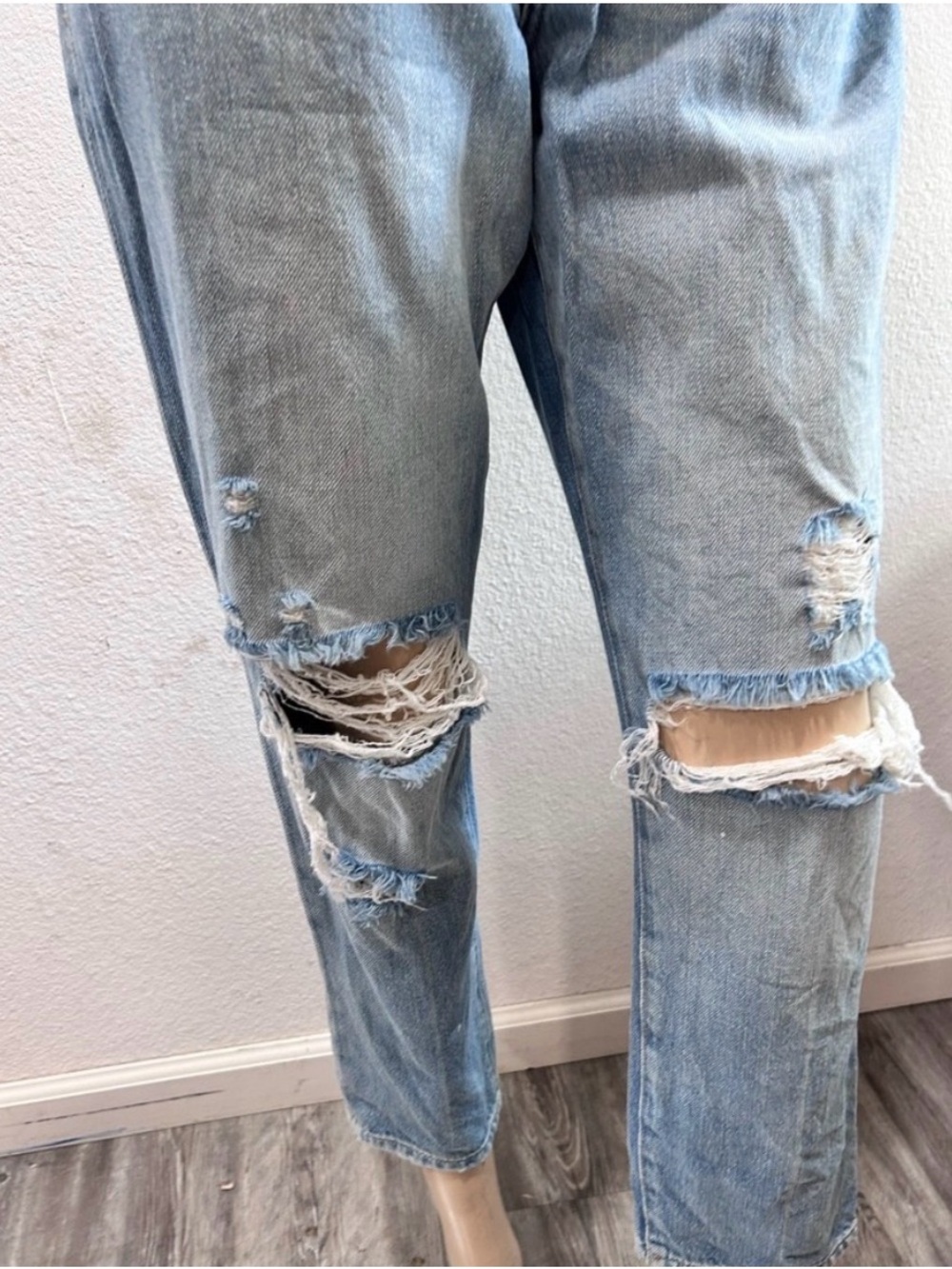 Frame Denim distressed Light Blue Jeans size:27 - Picture 11 of 16
